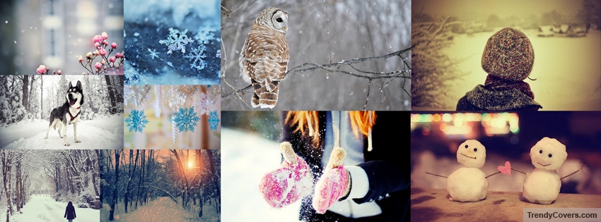 cute winter facebook covers